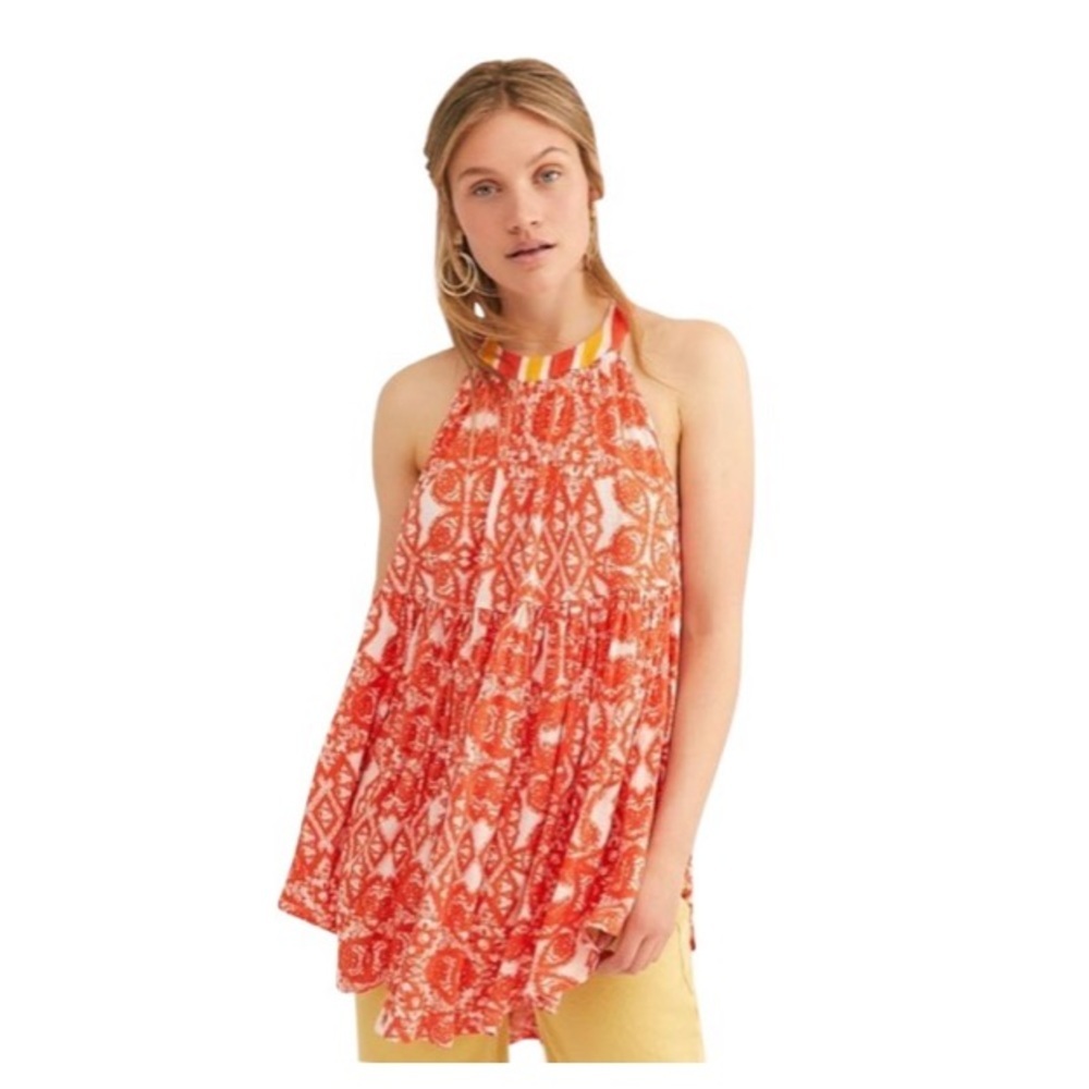 Free People Mimi Tunic Tank Top/Cami Size Medium